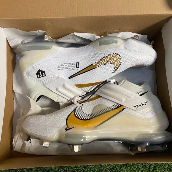 Mens Nike Air Force Zoom Mike Trout 7 Baseball Cleats CI3134-106 Size NEW main image 16